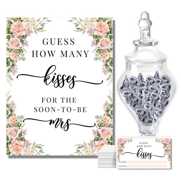 Bridal Shower Games - Wedding Shower Games - Bachelorette Games - Ideas Decor - Picture 2 of 4